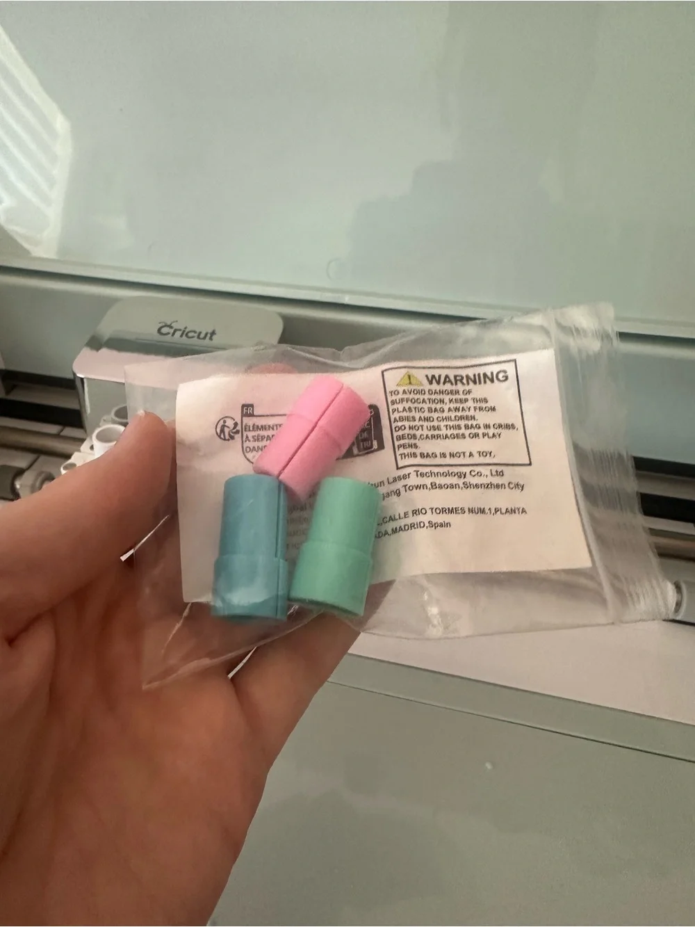 NEW Plastic For Cricut Cutter Sharpie Pen Holder Adapters 3 Sizes